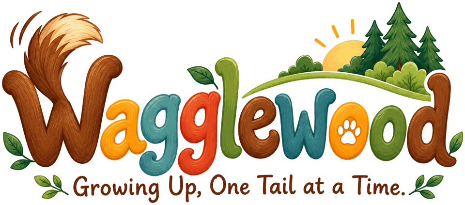 Wagglewood: Growing Up, One Tail at a Time.